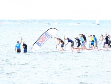 H2O Demo weekend SUP race