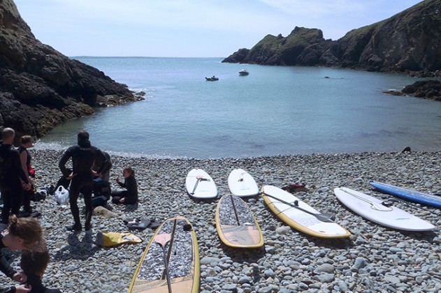 Pembrokeshire, stand up paddle