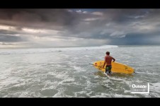 ROBBY NAISH SURFS THE LARGEST SHORE BREAK