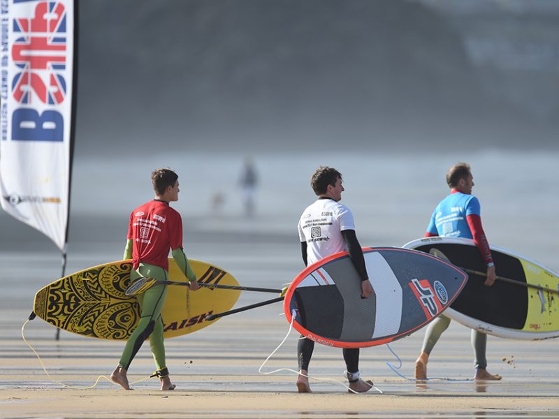 BSUPA Stand Up Paddle Board Competition Watergate Bay 2nd October 2016