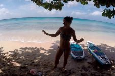 LIZZIE OUTSIDE – WEST COAST OF BARBADOS
