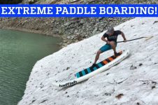 EXTREME WHITE WATER RIVER STAND UP PADDLEBOARDING!