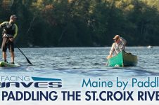 PADDLING THE ST. CROIX RIVER IN MAINE – FACING WAVES