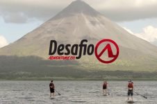 STAND UP PADDLE NEAR THE ARENAL VOLCANO