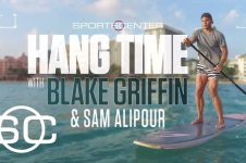 PADDLE BOARDING WITH BLAKE GRIFFIN – ESPN