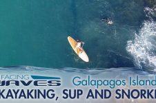 STAND UP PADDLING THE GALAPAGOS ISLANDS –  FACING WAVES