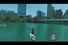 AUSTIN NATIVE PREPARES TO STAND-UP PADDLE BOARD ALONG TEXAS COAST