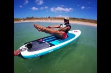 HOW DO YOU DO PILATES ON A SUP BOARD?