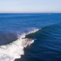 Finn Mullen, Aerial image of SUP surfing