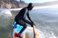 OREGON FOIL SURFING AGATE BEACH