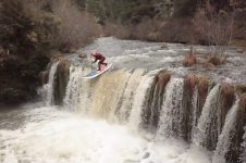 PADDLE BOARDING WATERFALLS