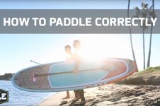 HOW TO PADDLE BOARD CORRECTLY