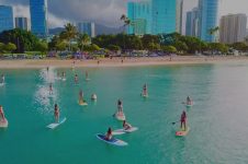 MISS HAWAII USA + BLUE PLANET SUP DAY