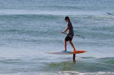 ECS BOARDS AUSTRALIA FLIGHT XL FOIL SUP IN ACTION