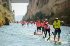 CORINTH CANAL SUP CROSSING 2019