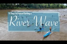 SUP SURFING A RIVER WAVE AND CRUISING FRANCE!