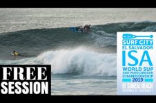 2019 ISA EL SALVADOR SUP SURFING FREE SESSION