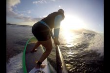 SUNSET PADDLE SURF INTO 2020 SUZIE COONEY MAUI