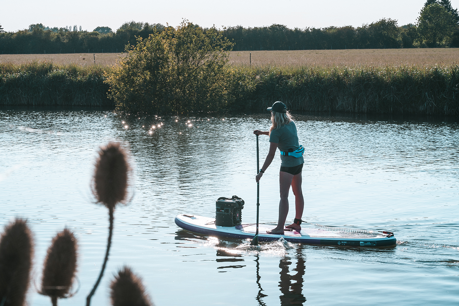 Getting away from it on on your SUP
