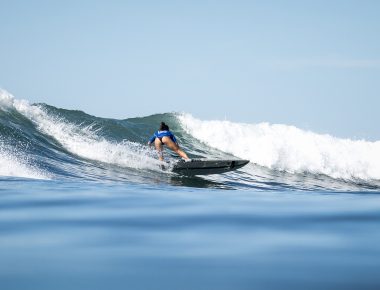 Wave action from Caterina Photo: Ben Reed