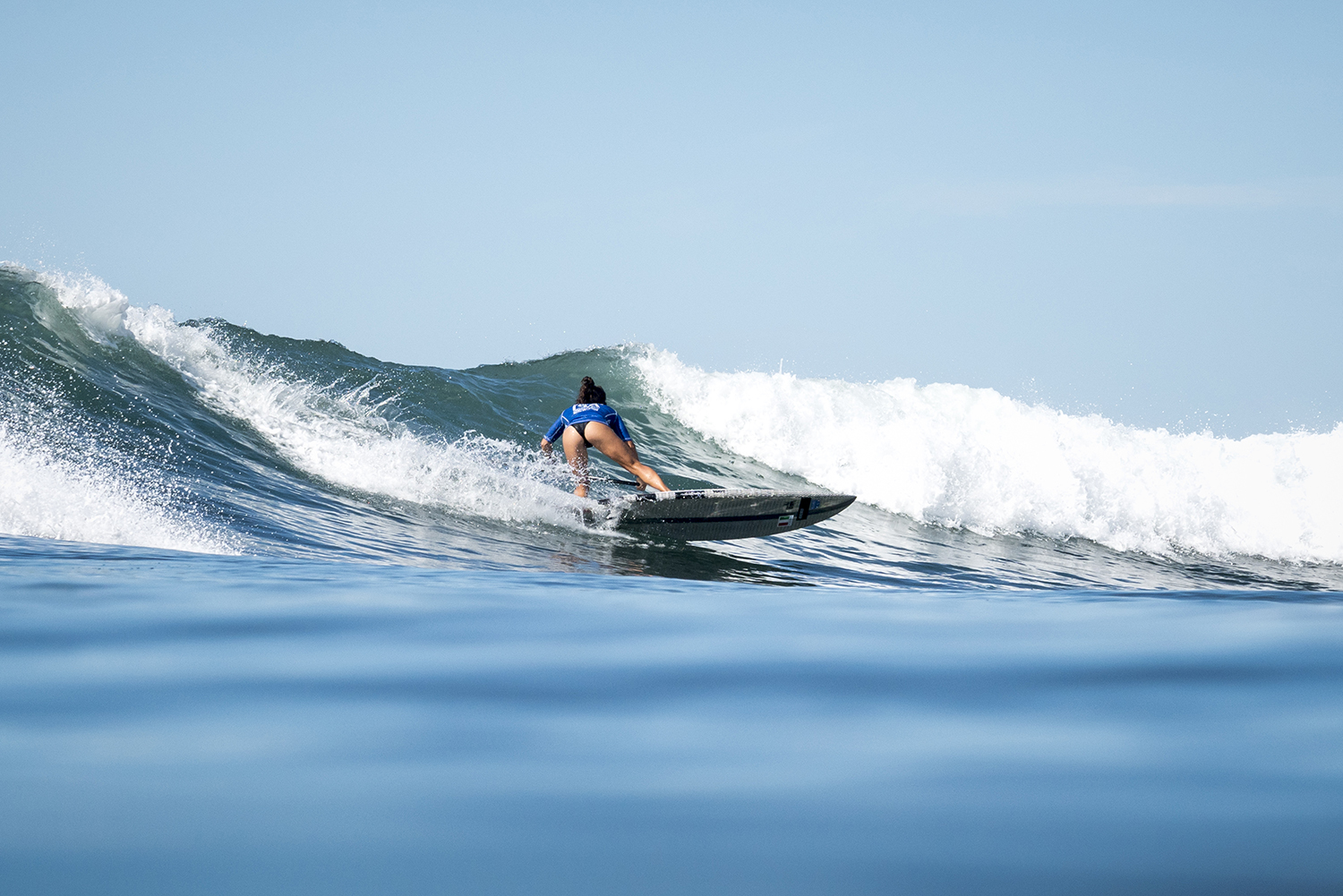 Wave action from Caterina Photo: Ben Reed