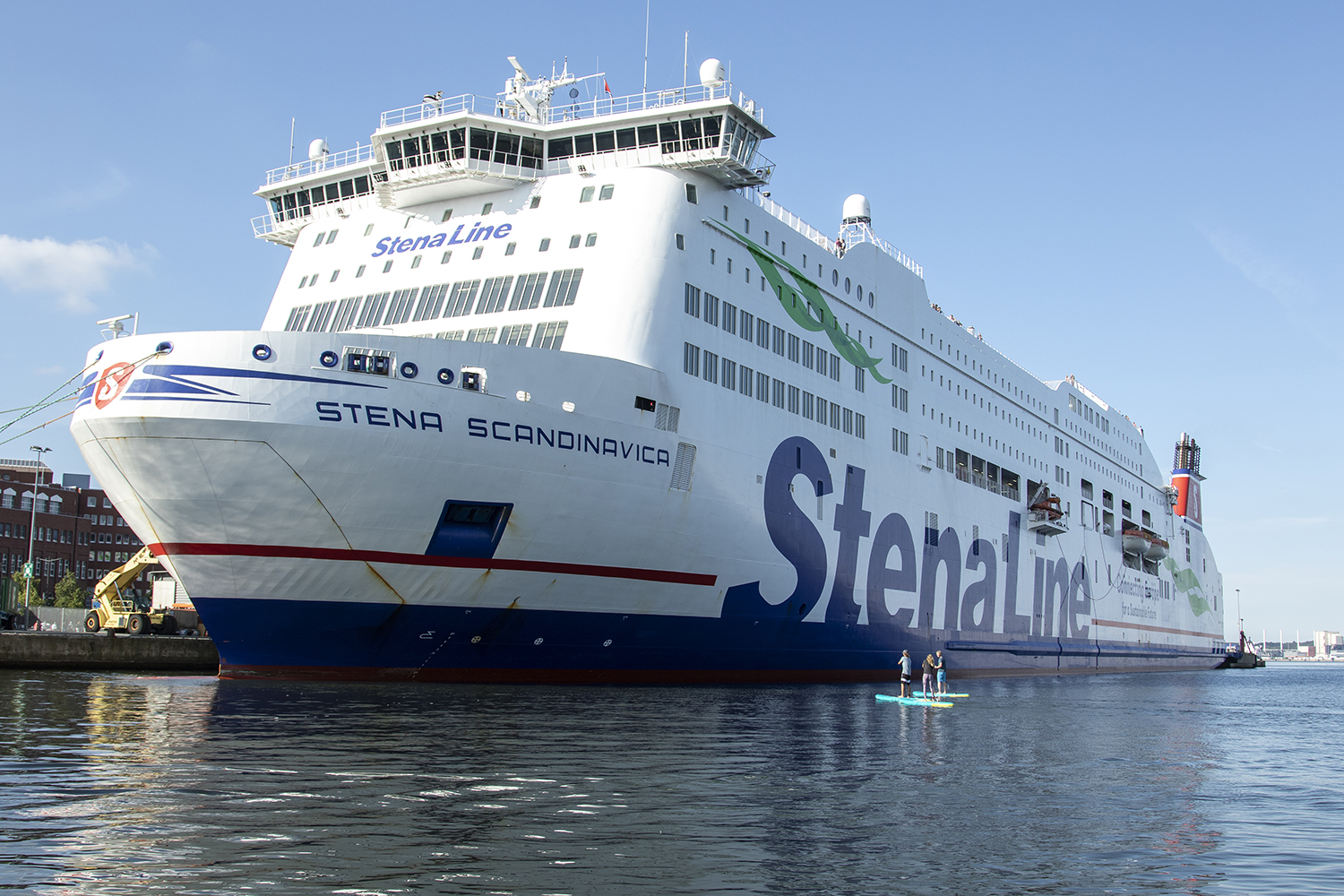 Close up with the Stena Line!
