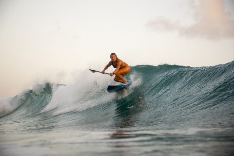 Wave action from Fiona