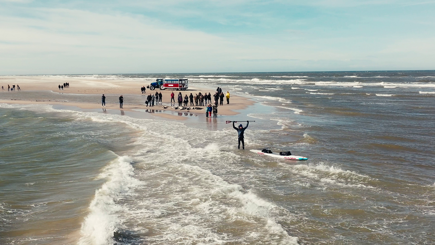 Rounding the top of Denmark