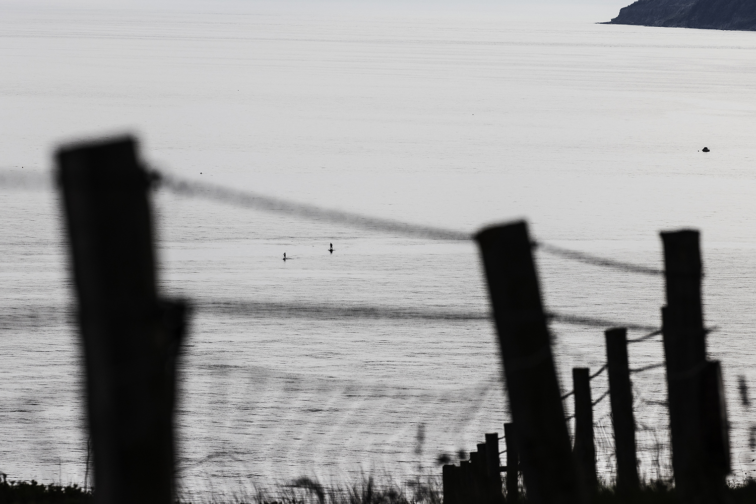 Crossing Sandown Bay