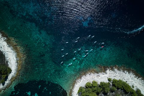 SUP touring in Croatia